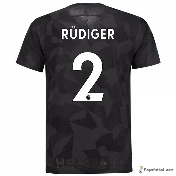 Camiseta Chelsea Replica Tercera Ropa Rudiger 2017/18